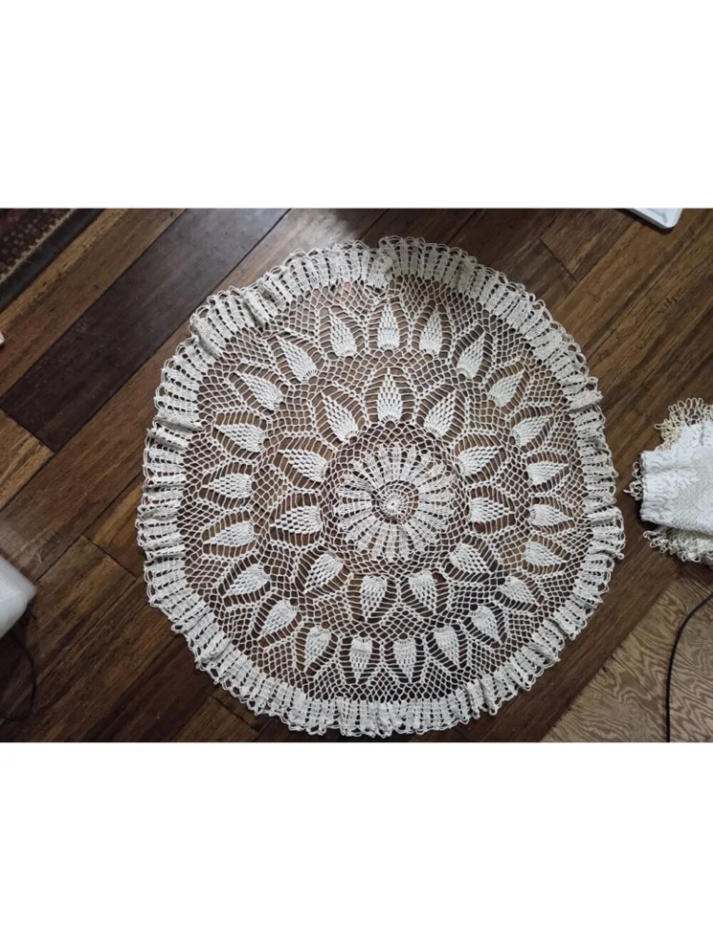 Vintage large Cotton handmade 45